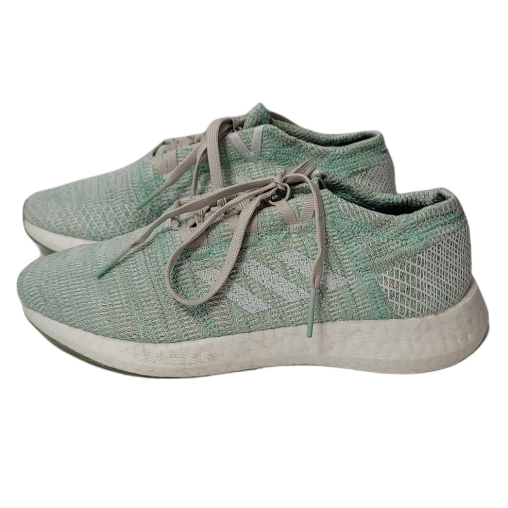 Adidas Womans PureBoost Mint Running Shoes